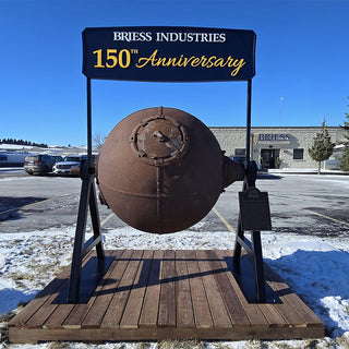 Honoring 150 Years: Bringing Briess’s Iconic K-Ball Roasters Back to Life