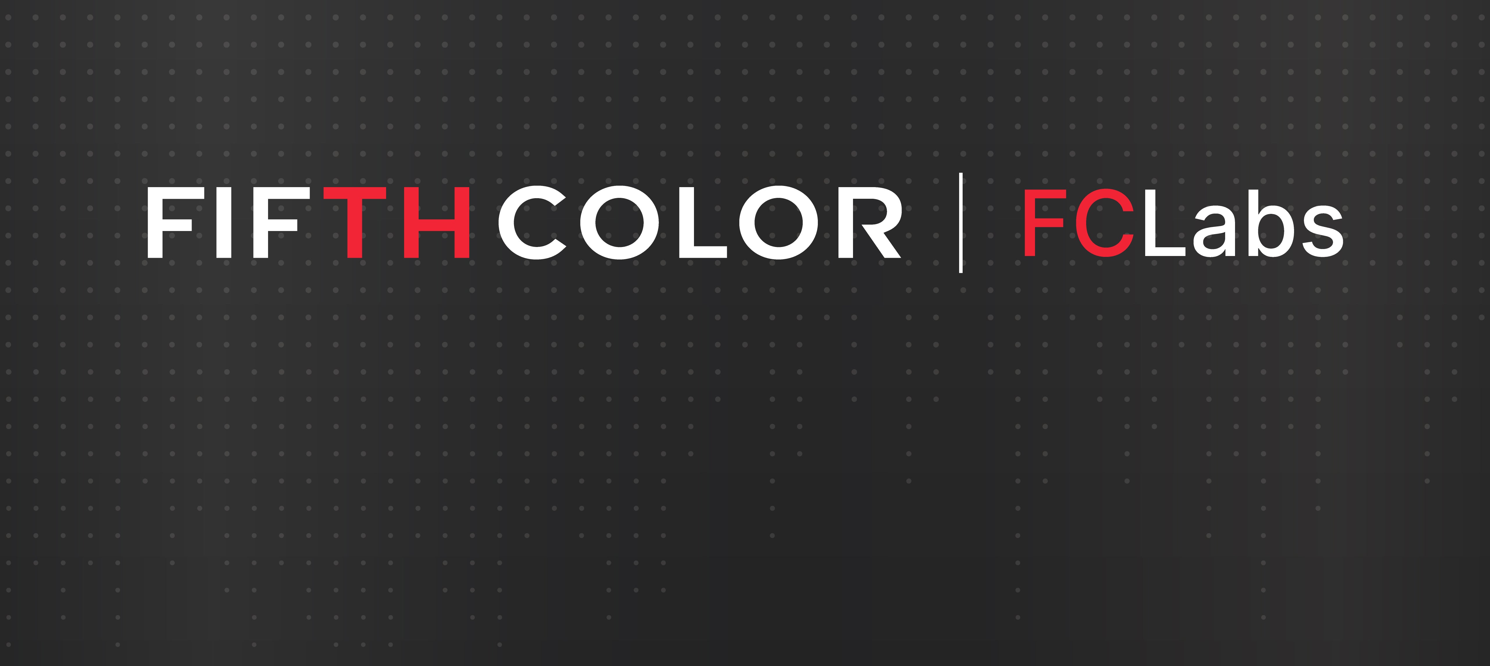 FIFTH COLOR | FCLabs logo on a dark grey dotted background.
