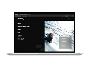Mercury Racing Web Mock Up