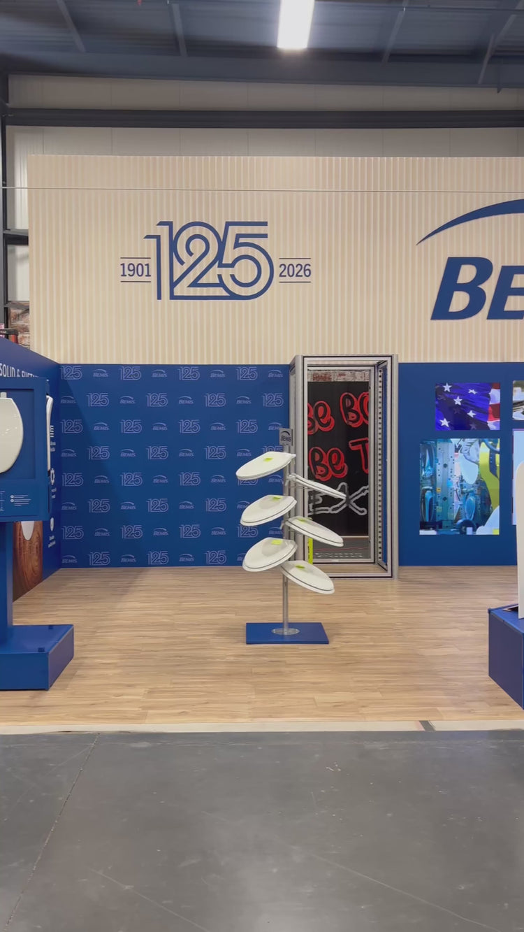 Bemis trade show booth
