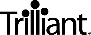 Trilliant logo with the company name in black text and a symbol of three circles.